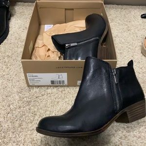 Lucky Brand Basel Booties Size 8 NEW